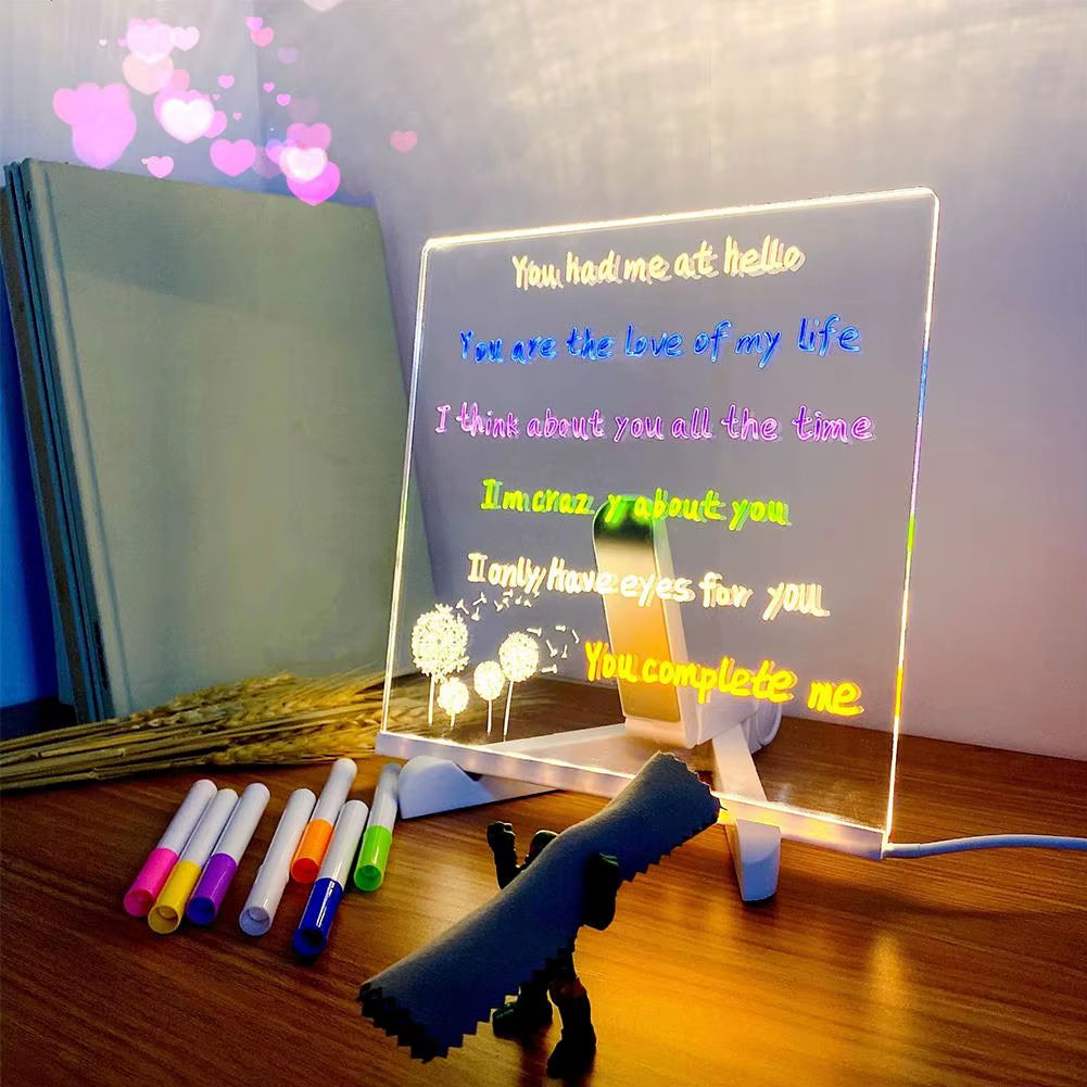 Tablette de dessin lumineuse