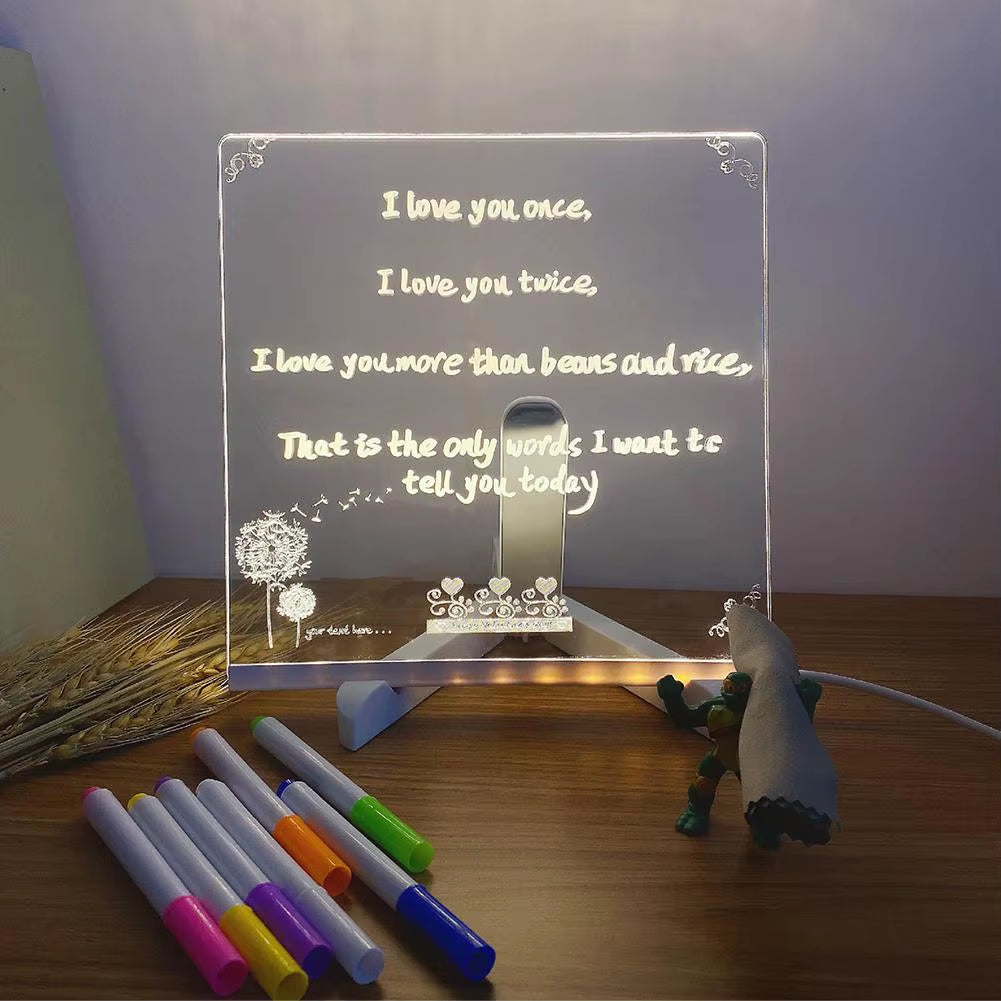 Tablette de dessin lumineuse