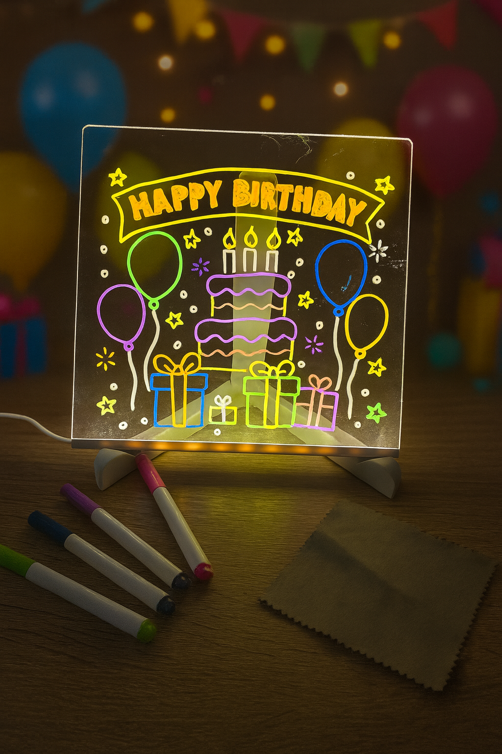 Tablette de dessin lumineuse